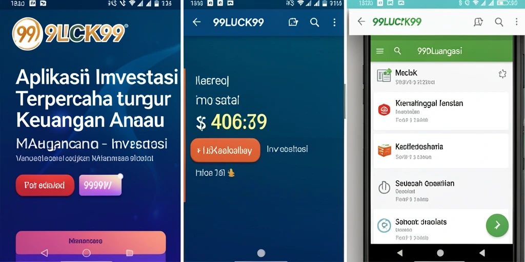 Tampilan antarmuka pengguna 99LUCK99 yang bersih dan fungsional.