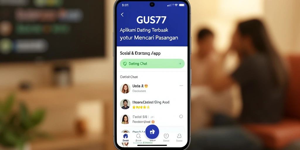 Tampilan antarmuka pengguna GUS77 yang menarik dan fungsional.