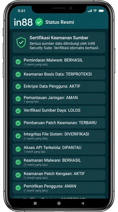 Kanal Resmi Unduh APK in88 untuk Android